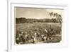 African-American Field-Hands Picking Cotton in the Deep South, c.1890-null-Framed Giclee Print