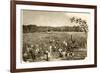 African-American Field-Hands Picking Cotton in the Deep South, c.1890-null-Framed Giclee Print