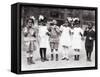 African American First Graders Learn to Brush their Teeth in School, 1910-null-Framed Stretched Canvas