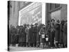 African American Flood Victims Lined Up to Get Food and Clothing From Red Cross Relief Station-Margaret Bourke-White-Stretched Canvas