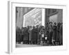 African American Flood Victims Lined Up to Get Food and Clothing From Red Cross Relief Station-Margaret Bourke-White-Framed Photographic Print