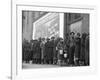 African American Flood Victims Lined Up to Get Food and Clothing From Red Cross Relief Station-Margaret Bourke-White-Framed Photographic Print