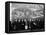 African American Flood Victims Lined Up to Get Food and Clothing From Red Cross Relief Station-Margaret Bourke-White-Framed Stretched Canvas