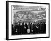 African American Flood Victims Lined Up to Get Food and Clothing From Red Cross Relief Station-Margaret Bourke-White-Framed Photographic Print