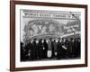 African American Flood Victims Lined Up to Get Food and Clothing From Red Cross Relief Station-Margaret Bourke-White-Framed Photographic Print