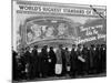 African American Flood Victims Lined Up to Get Food and Clothing From Red Cross Relief Station-Margaret Bourke-White-Mounted Photographic Print