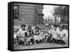 African American Girls Posing on the South Side of Chicago-Gordon Coster-Framed Stretched Canvas