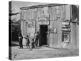 African American Juke Joint-Marion Post Wolcott-Stretched Canvas