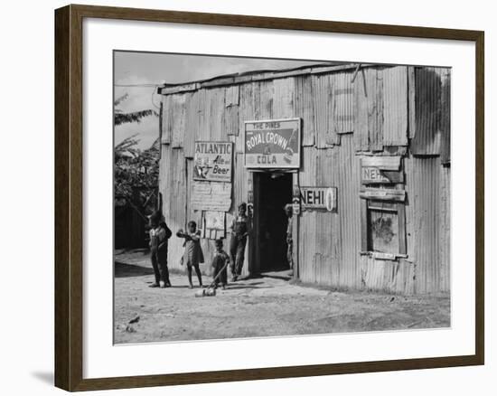 African American Juke Joint-Marion Post Wolcott-Framed Photo