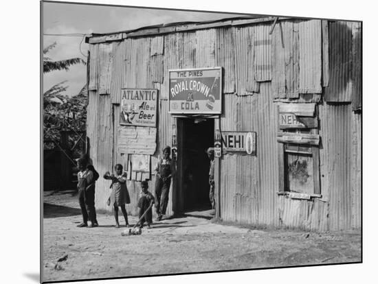 African American Juke Joint-Marion Post Wolcott-Mounted Photo