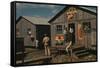 African American Juke Joint-null-Framed Stretched Canvas