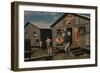 African American Juke Joint-null-Framed Art Print