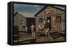 African American Juke Joint-null-Framed Stretched Canvas