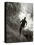 African American Male on a Training Run, New York, New York, USA-Chris Trotman-Stretched Canvas