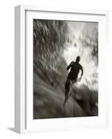 African American Male on a Training Run, New York, New York, USA-Chris Trotman-Framed Photographic Print