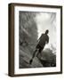 African American Male on a Training Run, New York, New York, USA-Chris Trotman-Framed Photographic Print