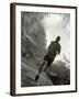 African American Male on a Training Run, New York, New York, USA-Chris Trotman-Framed Photographic Print