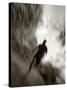 African American Male on a Training Run-Chris Trotman-Stretched Canvas