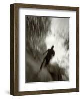 African American Male on a Training Run-Chris Trotman-Framed Photographic Print