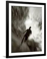 African American Male on a Training Run-Chris Trotman-Framed Photographic Print