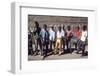 African American Men in Chicago Street Gang Devils Disciples, Chicago, IL, 1968-Declan Haun-Framed Photographic Print