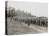 African American Military Police Guard German Pow's in France-null-Stretched Canvas