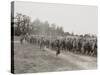African American Military Police Guard German Pow's in France-null-Stretched Canvas