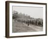 African American Military Police Guard German Pow's in France-null-Framed Photo