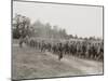 African American Military Police Guard German Pow's in France-null-Mounted Photo