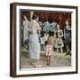 African American Ondria Thornton Window Shopping W. Her Granddaughter Ondria Tanner-null-Framed Photographic Print