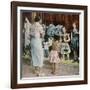 African American Ondria Thornton Window Shopping W. Her Granddaughter Ondria Tanner-null-Framed Photographic Print