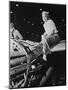 African American 'Rosie the Riviter' at Lockheed Aircraft Corp-null-Mounted Photo