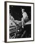 African American 'Rosie the Riviter' at Lockheed Aircraft Corp-null-Framed Photo