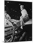 African American 'Rosie the Riviter' at Lockheed Aircraft Corp-null-Mounted Photo