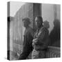 African American seasonal cotton workers hoping to be hired for a day, 1938-Dorothea Lange-Stretched Canvas