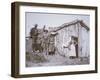 African American Settlers with Homestead Claim, 1889-A.p. Swearingen-Framed Photographic Print