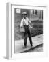 African American shoeshine boy, c.1899-American Photographer-Framed Photographic Print