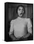 African American Singer Marian Anderson Rehearsing-William Vandivert-Framed Stretched Canvas