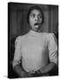 African American Singer Marian Anderson Rehearsing-William Vandivert-Stretched Canvas
