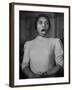 African American Singer Marian Anderson Rehearsing-William Vandivert-Framed Premium Photographic Print