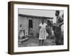 African-American Student and Leader of Lunch Counter Sit-Ins, Virginies Thornton, Standing at Home-null-Framed Photographic Print