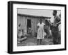 African-American Student and Leader of Lunch Counter Sit-Ins, Virginies Thornton, Standing at Home-null-Framed Photographic Print