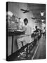 African American Student Virginius B. Thornton During a Sit Down Strike at a Lunch Counter-Howard Sochurek-Stretched Canvas