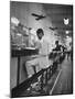 African American Student Virginius B. Thornton During a Sit Down Strike at a Lunch Counter-Howard Sochurek-Mounted Photographic Print