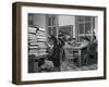 African American Students Reading at Bethune-Cookman College, Feb. 1943-null-Framed Photo