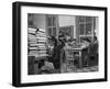 African American Students Reading at Bethune-Cookman College, Feb. 1943-null-Framed Photo