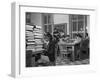 African American Students Reading at Bethune-Cookman College, Feb. 1943-null-Framed Photo