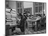 African American Students Reading at Bethune-Cookman College, Feb. 1943-null-Mounted Photo