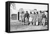 African American Teamsters-null-Framed Stretched Canvas