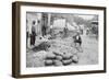 African American Vendors at the Richmond Market-null-Framed Art Print